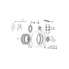 ARKA TEKER MİLİ ( CRUISER 250 )