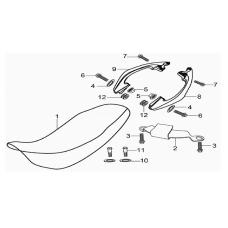 ARKA TUTACAK DEMİRİ TAKIM (RT250)