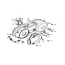 MOTOR KAPAĞI DIŞ CONTA ( LH 200 )